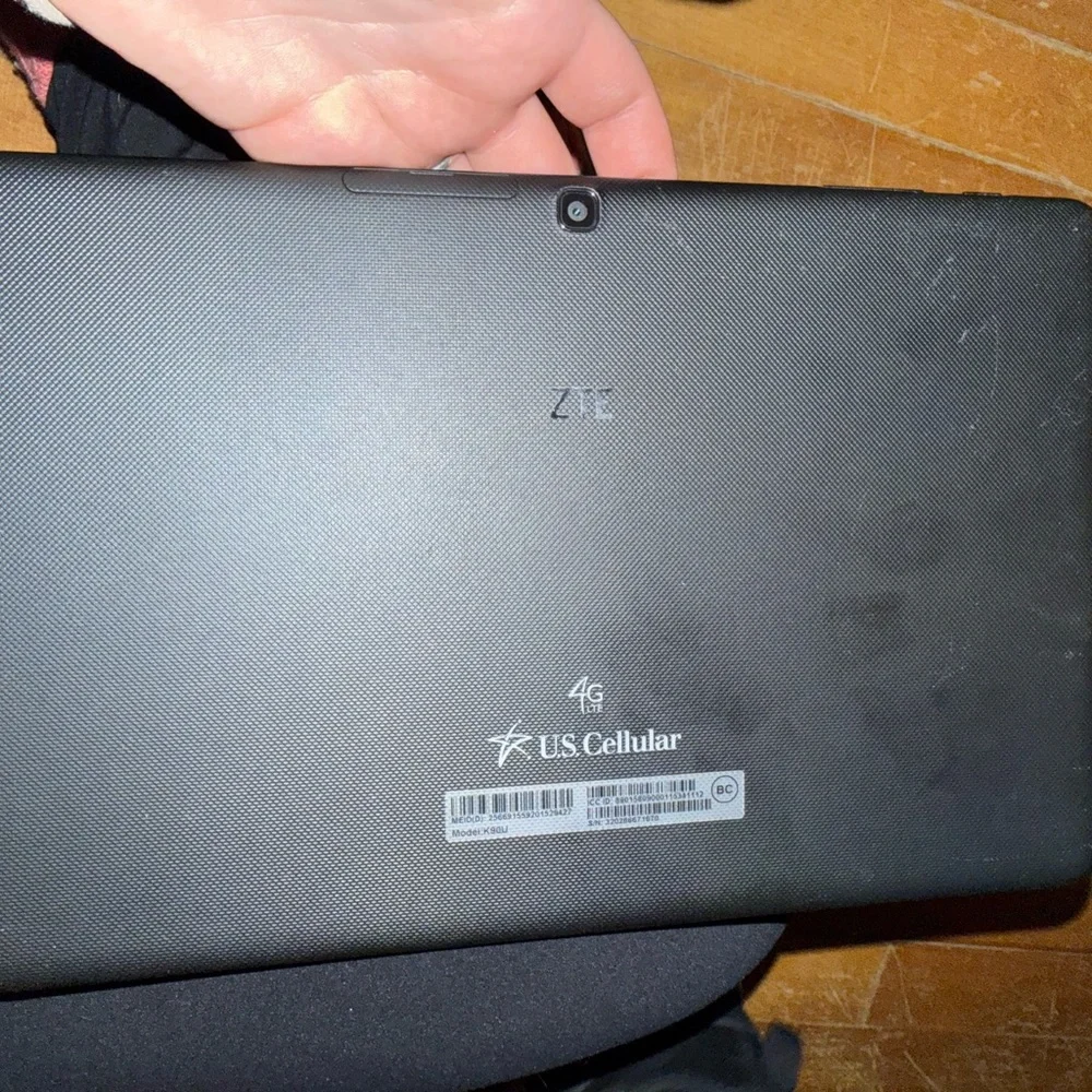 Sleek Black Tablet for Versatile Use